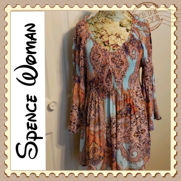 Spense Tops - SPENSE WOMANS TUNIC TOP